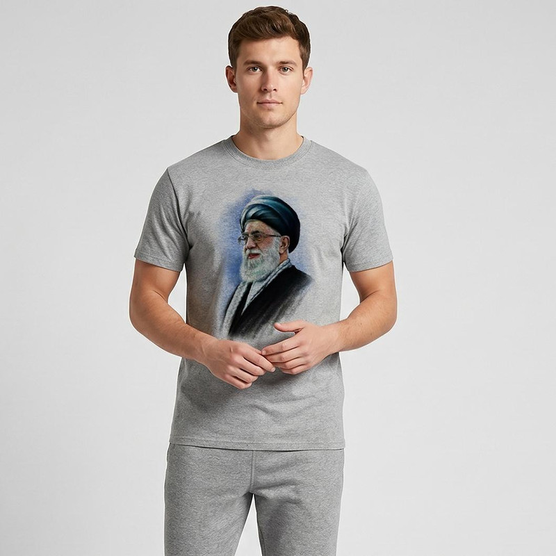 تیشرت آستین کوتاه مردانه مدل رهبر W655