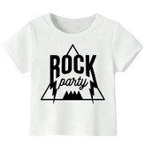 تی شرت آستین کوتاه پسرانه مدل WS151 ROCK