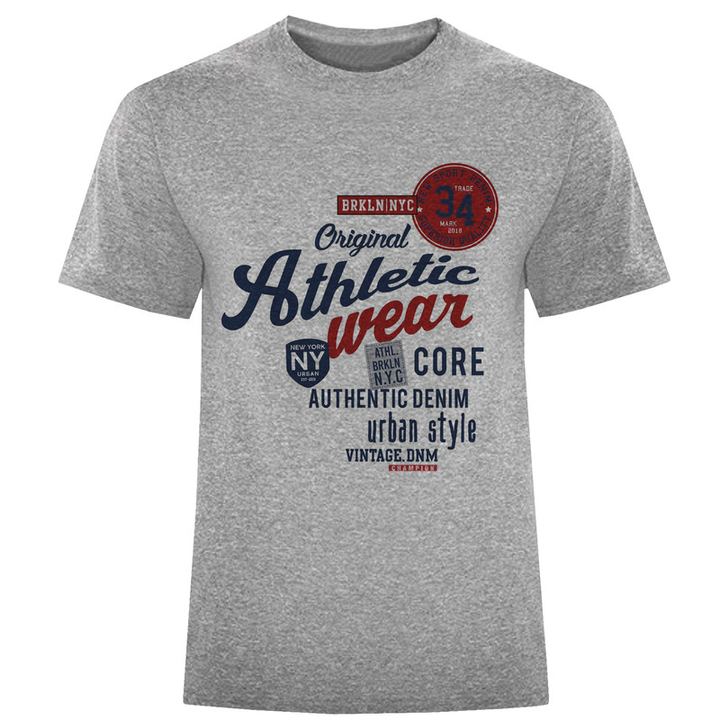 تیشرت آستین کوتاه مردانه مدل Athletic F699