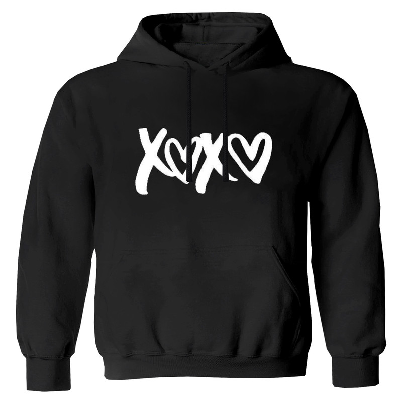 هودی دخترانه مدل F53 XOXO