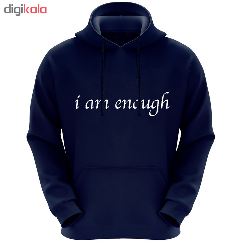 هودی مردانه طرح i am enough کد F212