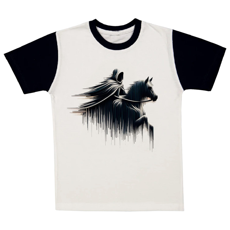 تی شرت آستین کوتاه پسرانه مدل سوارکار A139