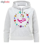 هودی دخترانه طرح شیوا کد F225