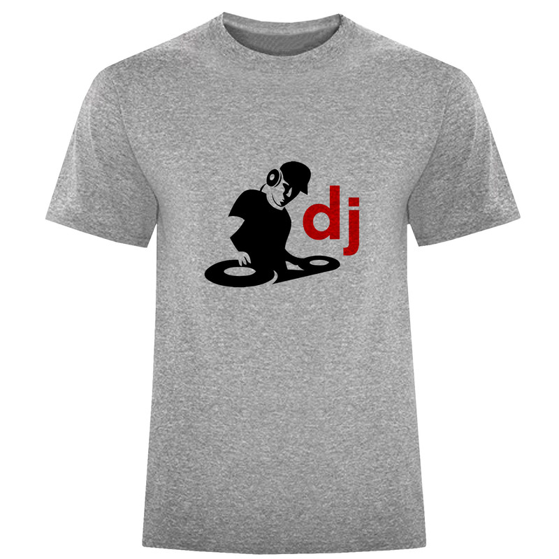 تیشرت آستین کوتاه مردانه طرح dj کد F187