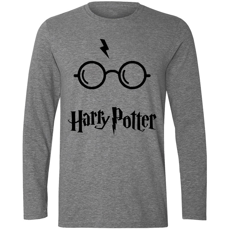 تیشرت آستین بلند مردانه طرح Harry potter کد F260