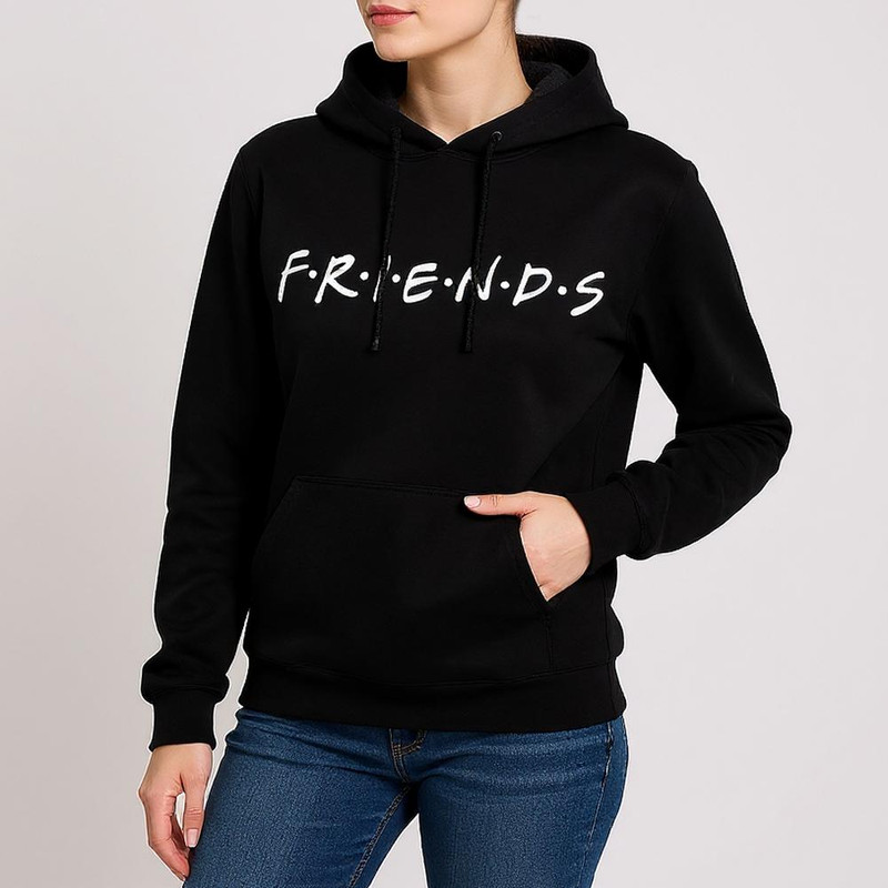 هودی زنانه طرح FRIENDS کد S32