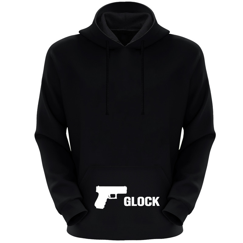 هودی مردانه طرح Glock کد F191