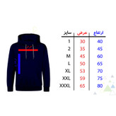 هودی مردانه طرح اینستاگرام کد R137