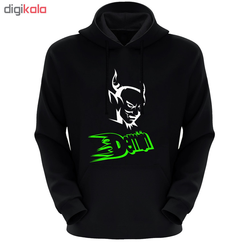 هودی مردانه طرح Demon کد F187