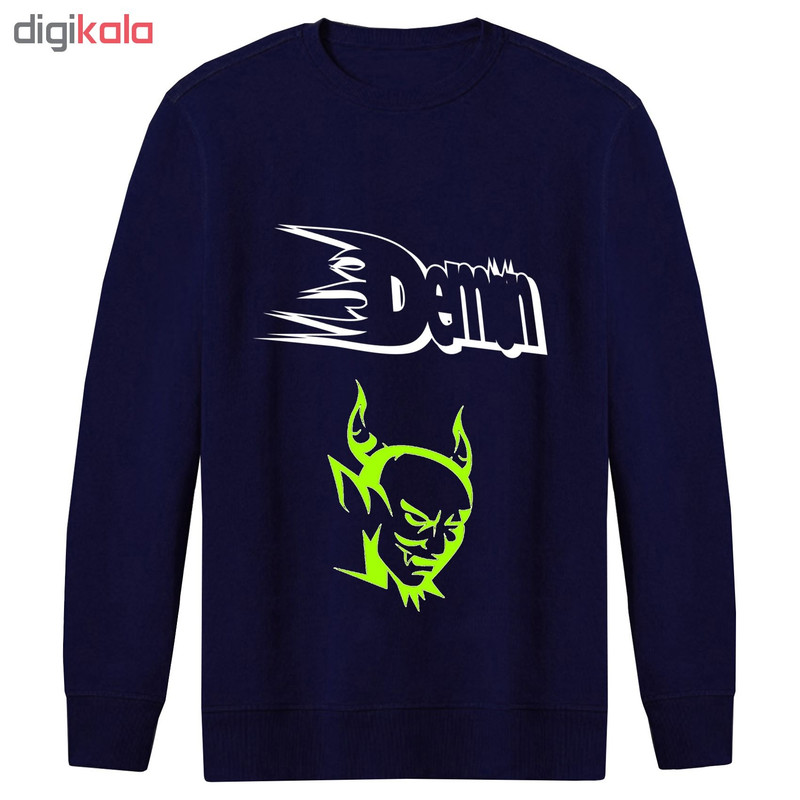 سویشرت مردانه طرح Demon کد F94