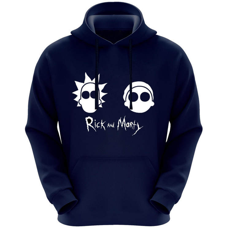هودی مردانه طرح rick and morty کد F343