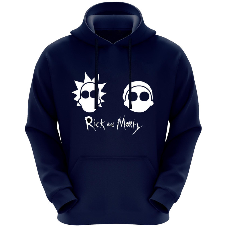 هودی مردانه طرح rick and morty کد F343