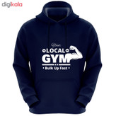 هودی مردانه طرح GYM کد R51