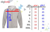 سویشرت مردانه طرح یوونتوس کد S25