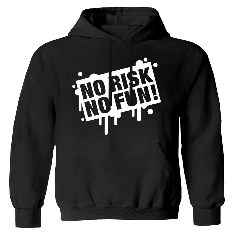 هودی پسرانه مدل کلاغ F55 NO RISK