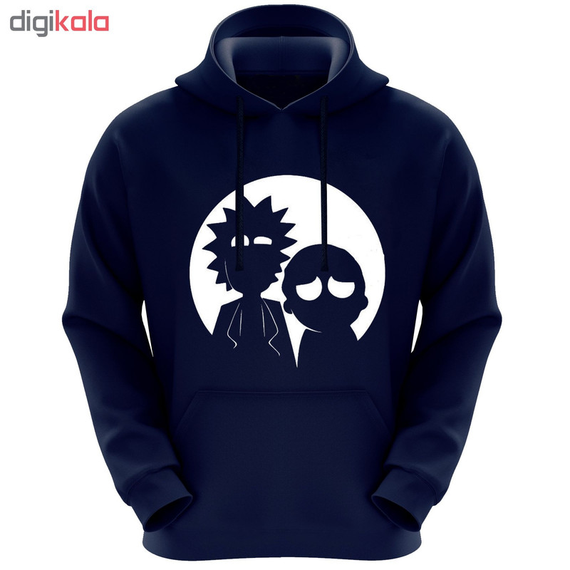 هودی مردانه طرح rick and morty کد F83