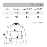 کاپشن مردانه مانگو مدل BK709DOL