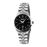 ست ساعت مچی عقربه ای اسکمی مدل 9071 black کد 01