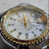 ست ساعت مچی عقربهای کوارتز زنانه و مردانه اسکمی مدل 90-98 کد 05