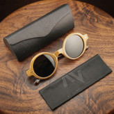 عینک آفتابی گرد آلبرت وگ مدل S-31108-C3 Acetate Avantgarde Visionary