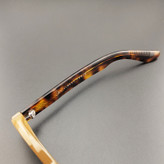 عینک آفتابی گرد آلبرت وگ مدل S-31108-C3 Acetate Avantgarde Visionary