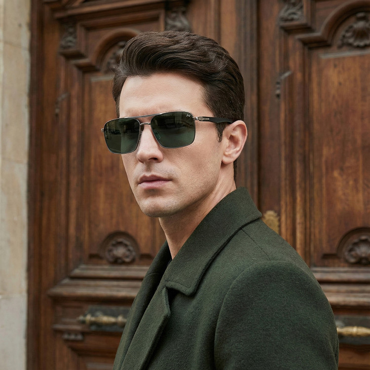 عینک آفتابی خلبانی (Aviator) مردانه آلبرت وگ مدل 6307C98P131 Polarized Avantgarde Visionary
