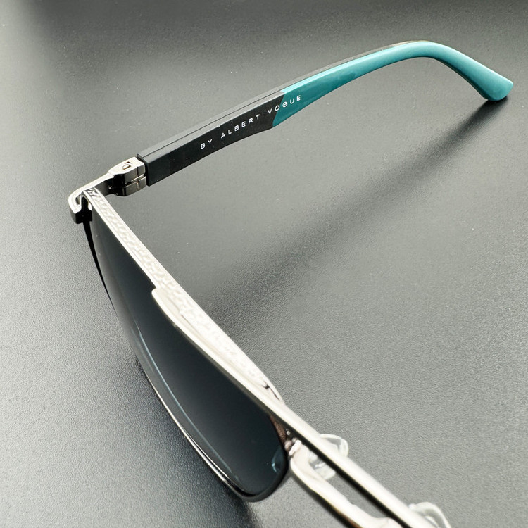 عینک آفتابی خلبانی (Aviator) مردانه آلبرت وگ مدل 6307C98P131 Polarized Avantgarde Visionary
