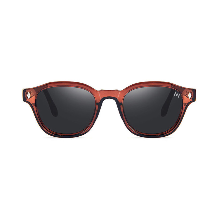 عینک آفتابی چندضلعی آلبرت وگ مدل SZ-8108 Maroon