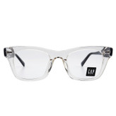 فریم عینک طبی ویفرر (Wayfarer) گپ مدل 8002C3 Transparent Pearl River مناسب برای صورت بیضی، گرد