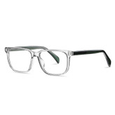 فریم عینک طبی ویفرر (Wayfarer) آلبرت وگ مدل CG-7201-C644-P109 مناسب برای انواع صورت به همراه کاور آفتابی