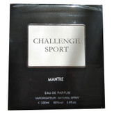 ادوپرفیوم مردانه مانتره مدل Challenge Sport حجم 100 میلی لیتر
