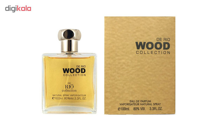 ادو پرفیوم مردانه ریو کالکشن مدل Wood Brown حجم 100 میلی لیتر