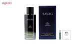 ادو پرفیوم مردانه ریو کالکشن مدل Rio Savag حجم 100 میلی لیتر به همراه عطر جیبی حجم 1 میلی لیتر