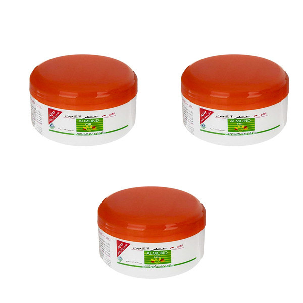 کرم نرم کننده عطرآگین مدل بادام حجم 200 میلی لیتر مجموعه 3 عددی