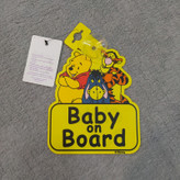 استیکر کودک بیبی آن بورد دیزنی مدل Winnie the Pooh2