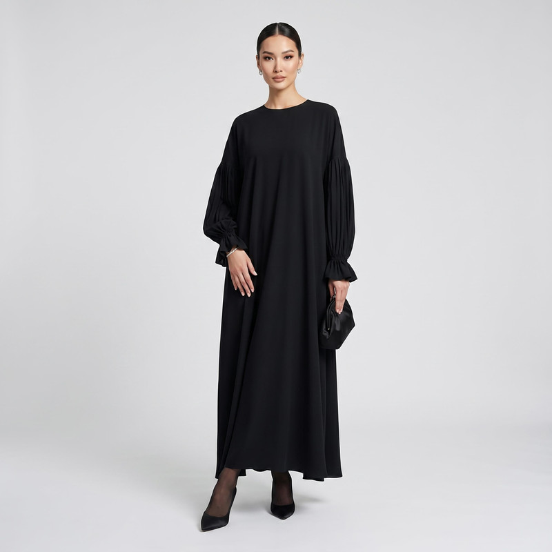 پیراهن زنانه شیرین جامه مدل عبایی