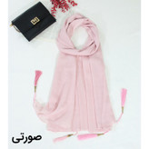 شال زنانه مدل حریر کریشه ساده کد ana-2269