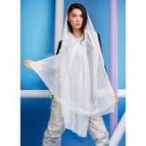 شال زنانه مدل حریر کریشه ساده کد ana-2269