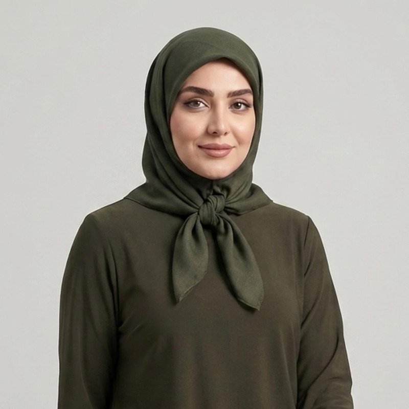 مینی اسکارف زنانه مدل ساده موهر