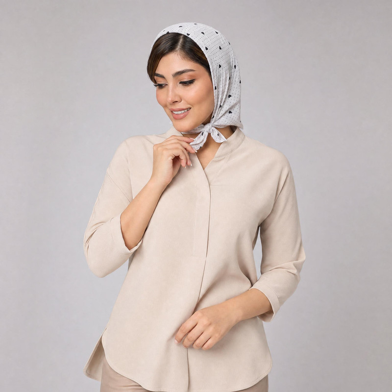 روسری زنانه مدل قواره کوچک