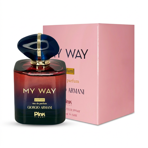 ادوپرفیوم زنانه پینک ویژوآل مدل My Way با رایحه معتدل حجم 100 میلیلیتر