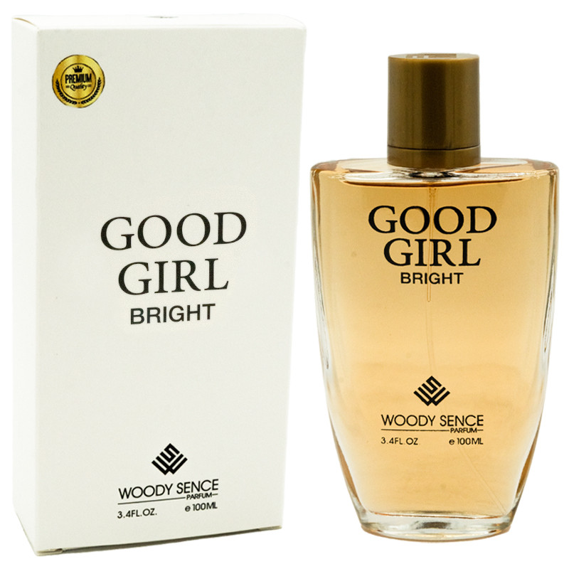ادوپرفیوم زنانه وودیسنس برایت مدل گودگرل GOOD GIRL  با رایحه گرم و تلخ حجم 100 میلی لیتر