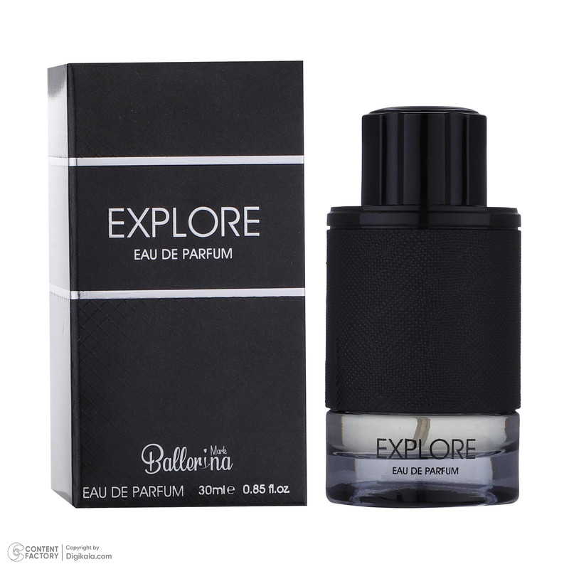 ادو پرفیوم مردانه بالرینا مدل Explore حجم 30 میلی لیتر
