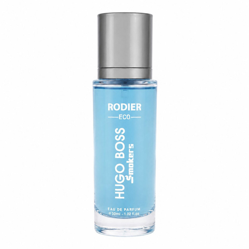 عطر جیبی مردانه رودیر مدل Hugo Boss Smokers با رایحه معتدل و اقیانوسی حجم 30 میلی‌لیتر