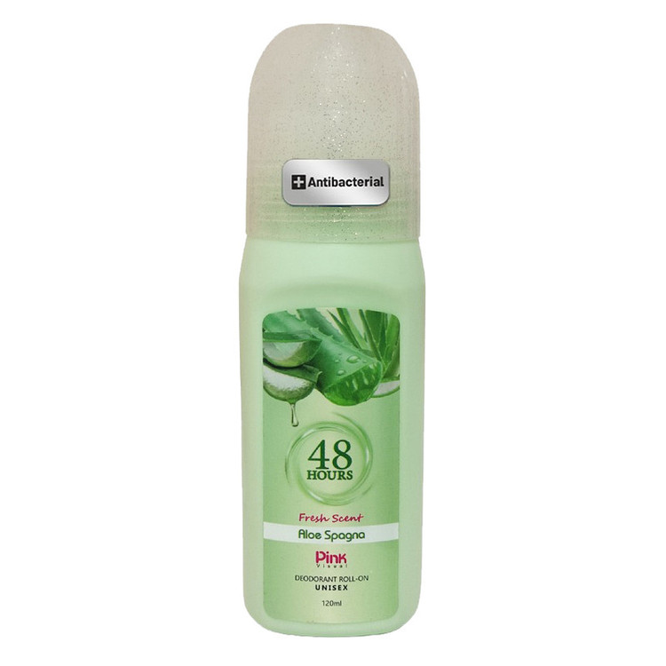 رول دئودورانت پینک ویژوآل مدل Aloe spogna حجم 120 میلیلیتر