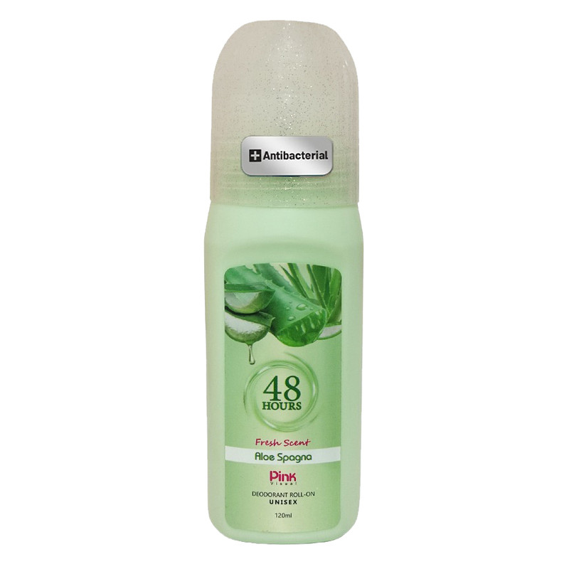 رول دئودورانت پینک ویژوآل مدل Aloe spogna حجم 120 میلیلیتر