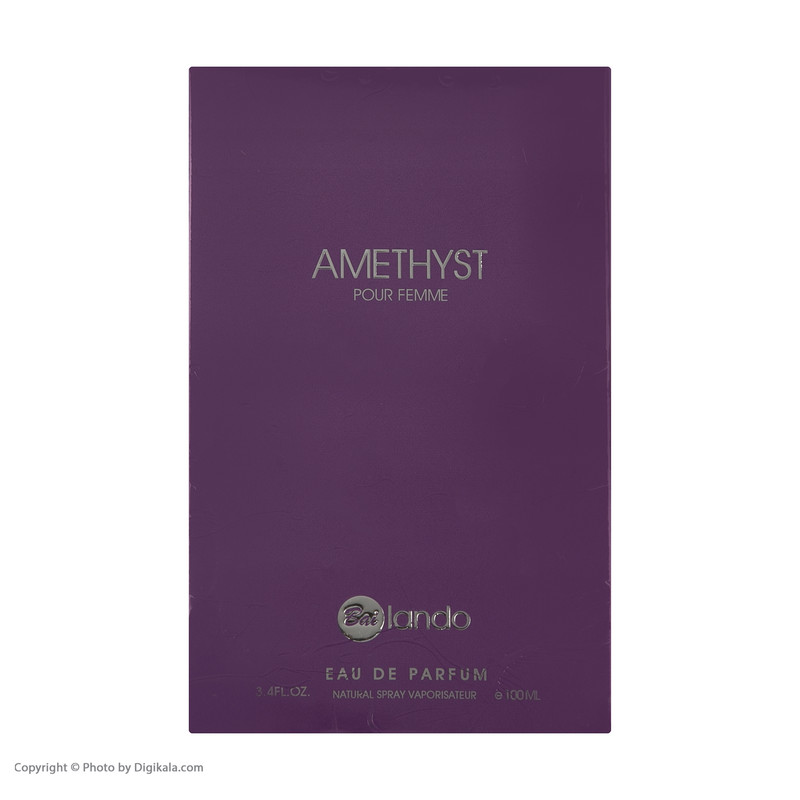 ادو پرفیوم زنانه بایلندو مدل Amethyst حجم 100 میلی لیتر