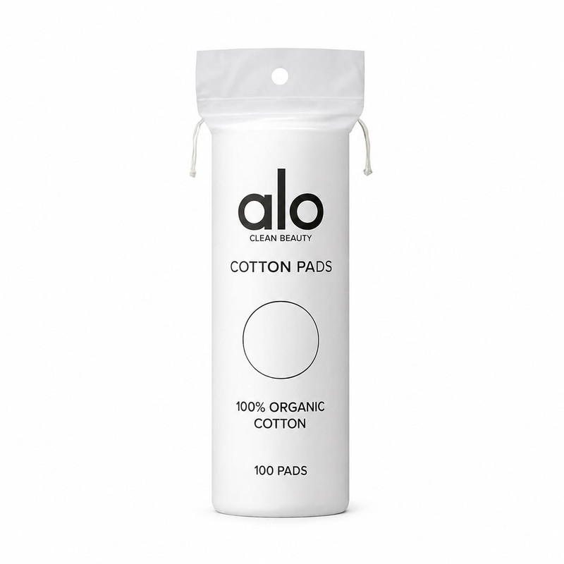 پد آرایشی آلو مدل ارگانیک Cotton Pads بسته 100 عددی
