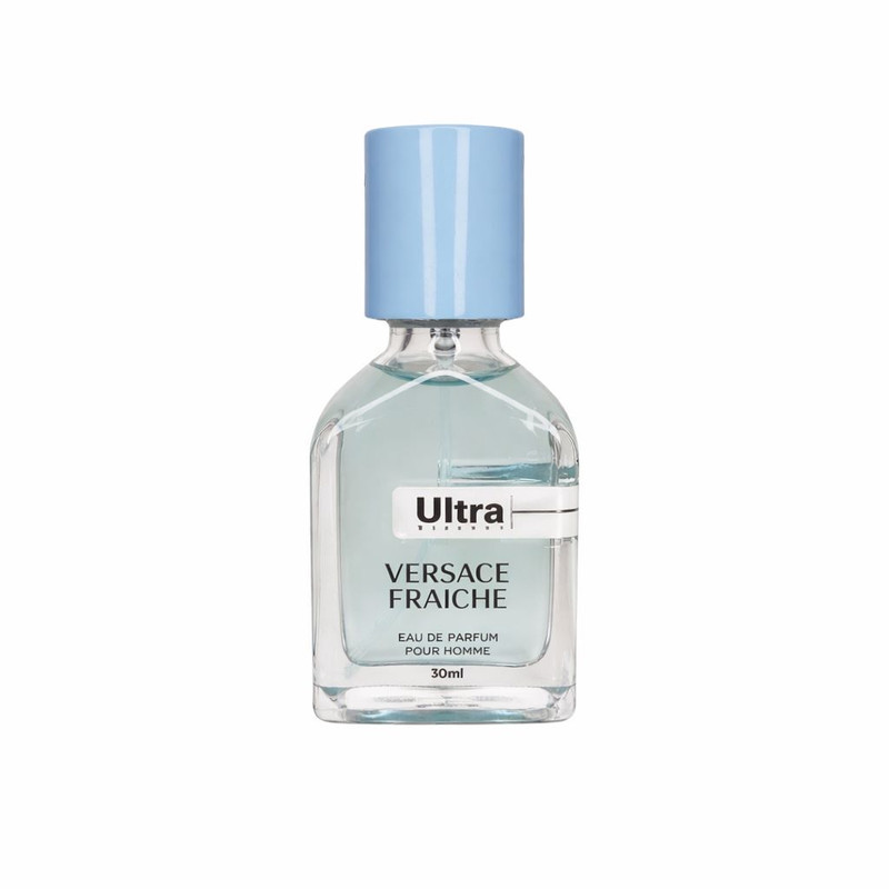 عطر جیبی مردانه اولترا ویرچوآل مدل Versace Fraiche با رایحه خنک حجم 30 میلی‌لیتر
