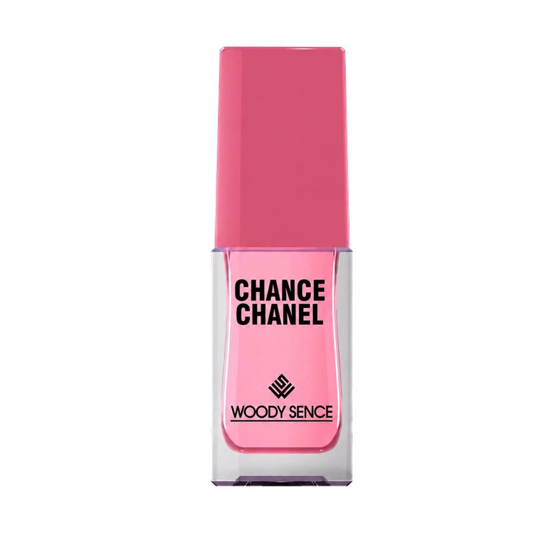 عطر جیبی زنانه وودی سنس مدل Chance Chanel با رایحه شیرین و گلی حجم 15 میلی‌لیتر